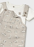 Dino Overall and Tee Shirt