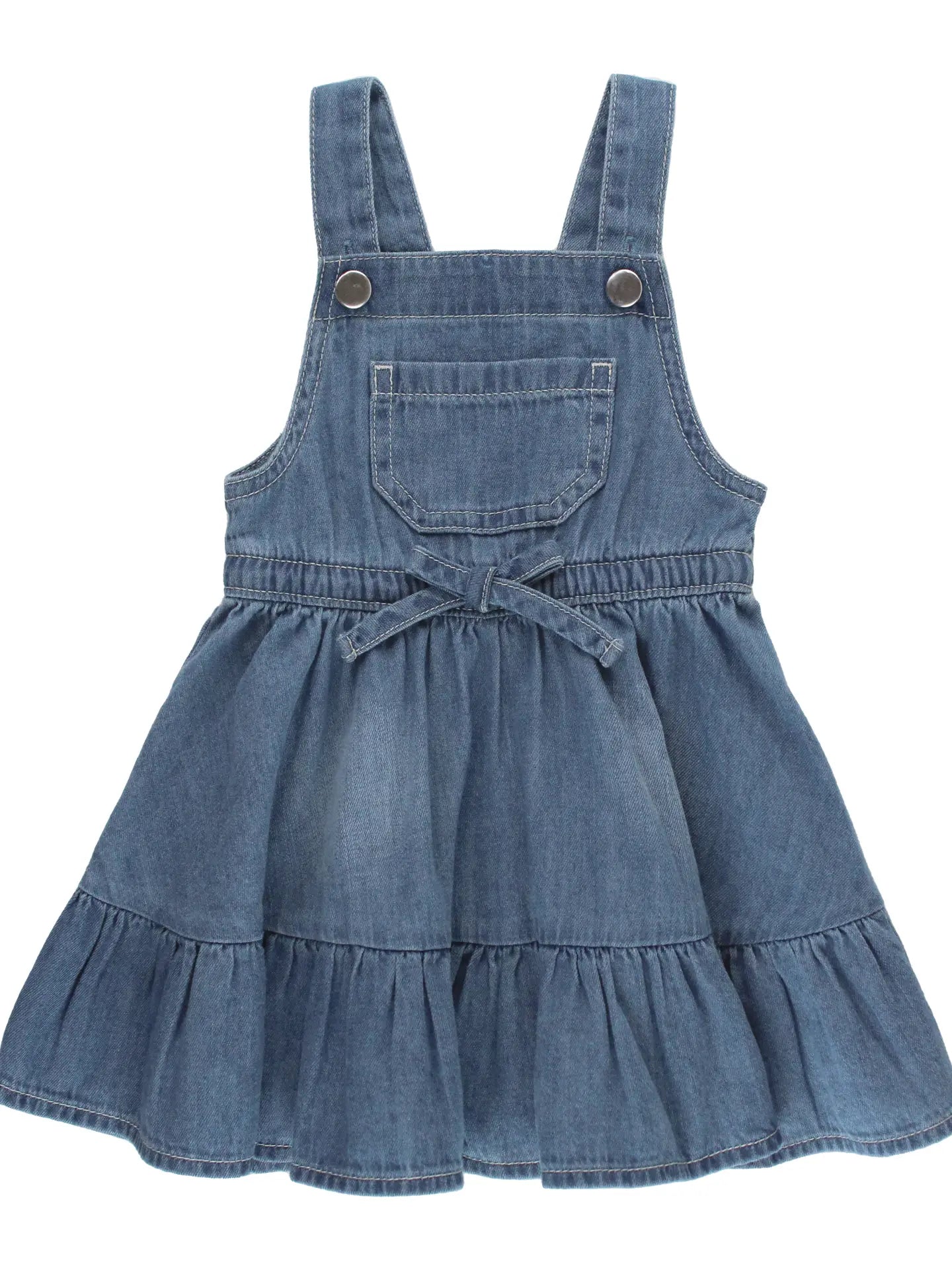 Denim Overall Dress 6 Months Denim Overall Dress 6 Months
