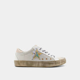 Bone Mesh Sneakers