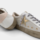 Bone Mesh Sneakers