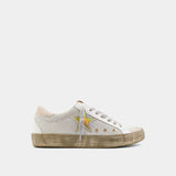 Bone Mesh Sneakers