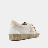 Bone Mesh Sneakers