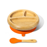 Bamboo Plate & Spoon Set