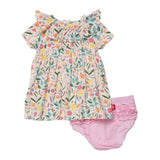Life's Peach Baby Dress and Bloomer