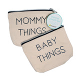 Mommy and Baby Travel Pouches