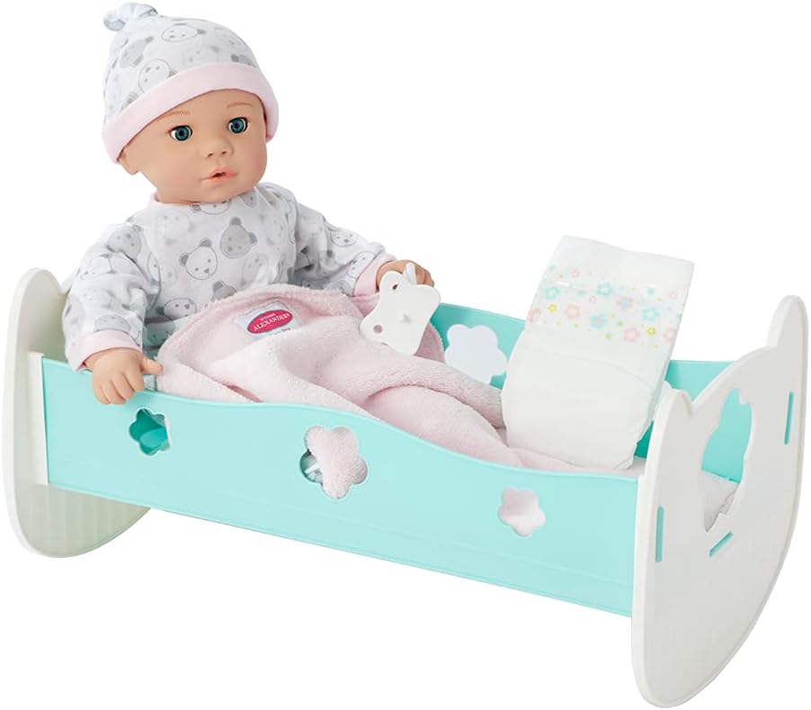 Baby Doll with Cradle