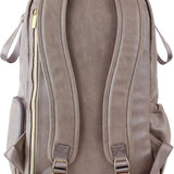 Vanilla Latte Backpack Diaper Bag