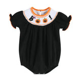 Smocked Baby Halloween Romper