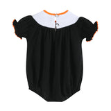 Smocked Baby Halloween Romper