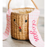 Gingham Easter Basket