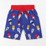 Ice Cream & Stripe Shorts (2 Pack)