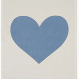 Reversible Blue Heart Blanket