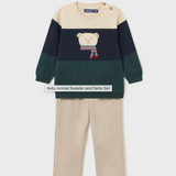 Bear Winter Sweater Set