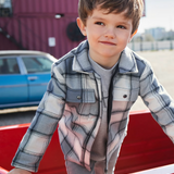 Boys Plaid Jacket