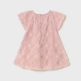 Flower Embroidered Tulle Dress