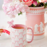 Pink Grandmillennial Bows Mug