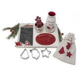 Santa Cookie and Milk Set