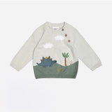 Dino Applique Sweater