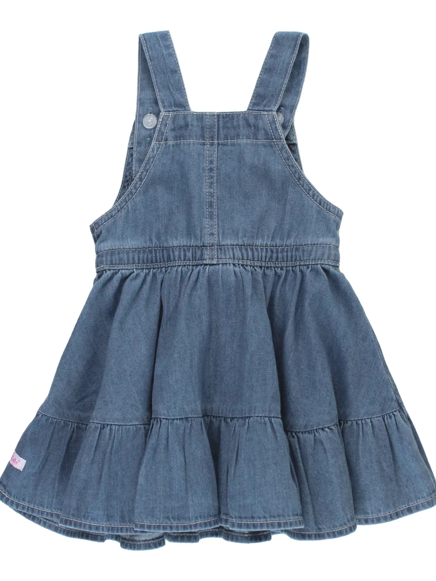 toddler girl denim dress Denim Overall Dress 6 months