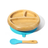 Bamboo Plate & Spoon Set